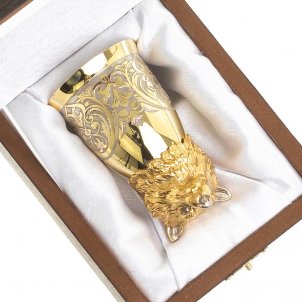 Стопка перевертыш &amp;quot;Волк&amp;quot; 70 мл Златоуст 123620