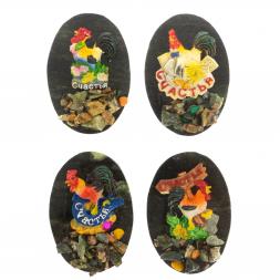 Магнит "Петух Счастья" в ассортименте