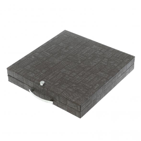 Шахматы &amp;quot;Римские воины&amp;quot; фигуры бронза / патина 28х28 см из лемезита 128206