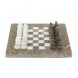 Шахматы &amp;quot;Сувенирные&amp;quot; белый мрамор, ракушечник доска 20х20 см 128891