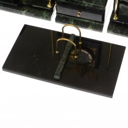 Письменный набор "Горный орел" шабровский змеевик