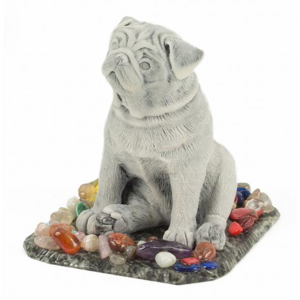 Сувенир из мрамолита &amp;quot;Мопс&amp;quot; 118591