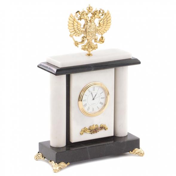 Часы из мрамора &amp;quot;Герб&amp;quot; 120152