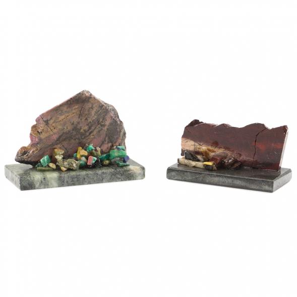 Настольный сувенир &amp;quot;Скала&amp;quot; камень яшма 120351