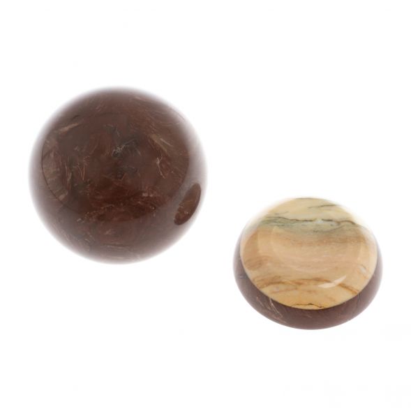 Шар &amp;quot;Антистресс&amp;quot; 10 см из лемезита и мрамора 129348