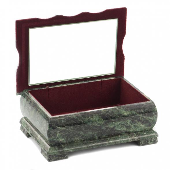 Шкатулка с расписной крышкой &amp;quot;Зимний пейзаж&amp;quot; 17х12х7,5 см 116715