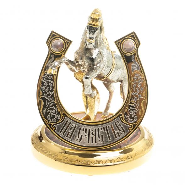 Сувенир &amp;quot;Подкова на счастье&amp;quot; яшма Златоуст 118149