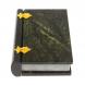 Шкатулка &amp;quot;Книжка&amp;quot; камень змеевик средняя 11x14x4 см 112097