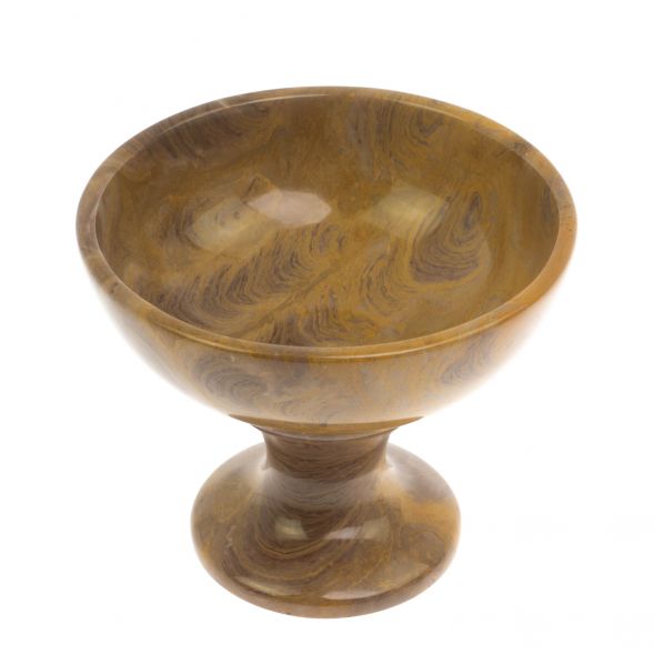 Варенница из рифейского мрамора 12х12х10 см 129040