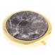 Карманное зеркальце из камня гетчеллит цвет золото 126265