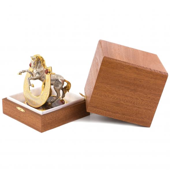 Сувенир из яшмы &amp;quot;Подкова на удачу&amp;quot; 118150