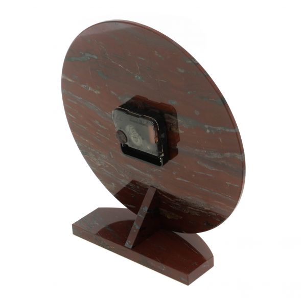 Часы настольные из яшмы 23х7х25 см 128453