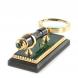 Лупа на подставке из малахита в подарочной коробке 121013