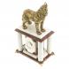 Часы настольные &amp;quot;Волк&amp;quot; лемезит, мрамор 123342
