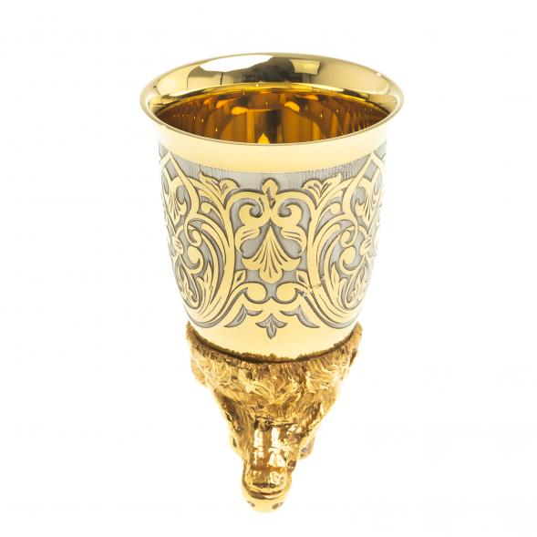 Стопка перевертыш &amp;quot;Олень&amp;quot; 70 мл Златоуст 123629