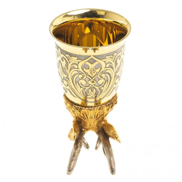 Стопка перевертыш &amp;quot;Олень&amp;quot; 70 мл Златоуст 123629