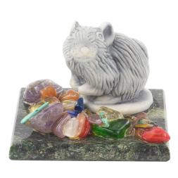 Сувенир из мрамолита "Крыса"