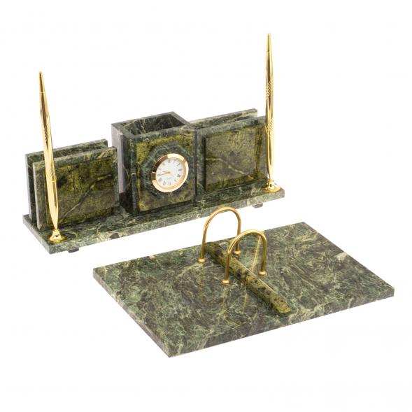 Письменный прибор &amp;quot;Офисный&amp;quot; с подставкой под перекидной календарь 126579