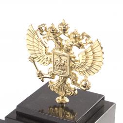 Письменный набор из малахита &amp;quot;Гербовый&amp;quot;