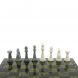 Шахматы &amp;quot;Стаунтон&amp;quot; из мрамолита доска 40х40 см змеевик 129352