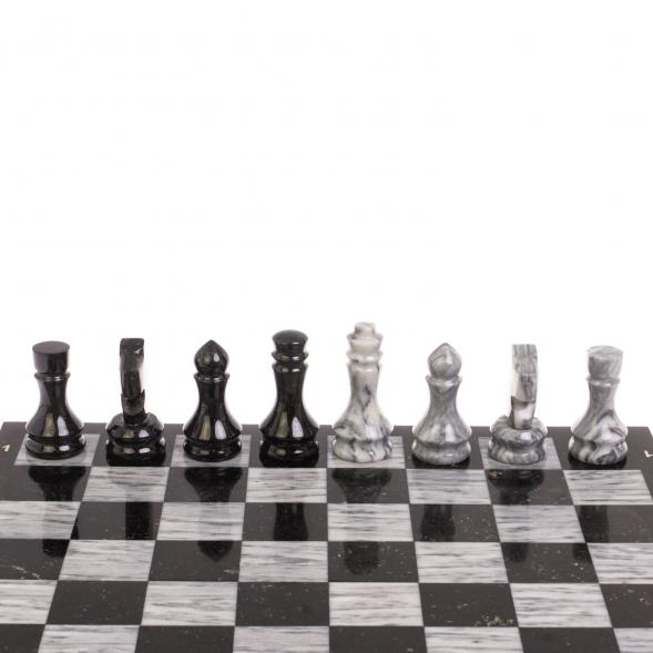 Шахматный набор 3 в 1 &amp;quot;Ящерица&amp;quot; мрамор, гранит с гравировкой 126803