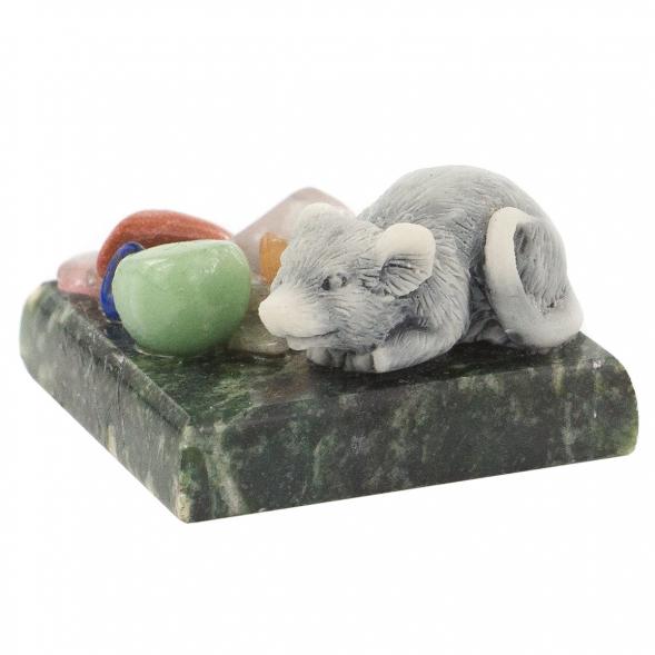 Сувенир из мрамолита &amp;quot;Крыса малая&amp;quot; 120264