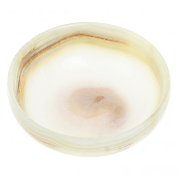 Пиала из оникса 10х10х3,5 см (4) 126424