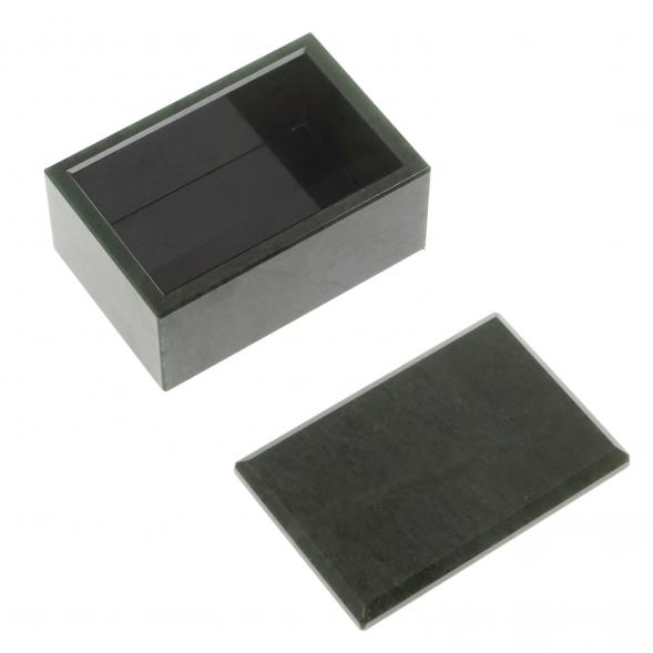 Шкатулка нефрит 9х6х4,5 см 126960