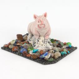 Сувенир "Свин" из мрамолита