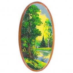 Панно овальное "Лето" 42х22 см