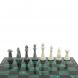 Шахматы &amp;quot;Стаунтон&amp;quot; из мрамолита / шабровский змеевик доска 40х40 см 129354